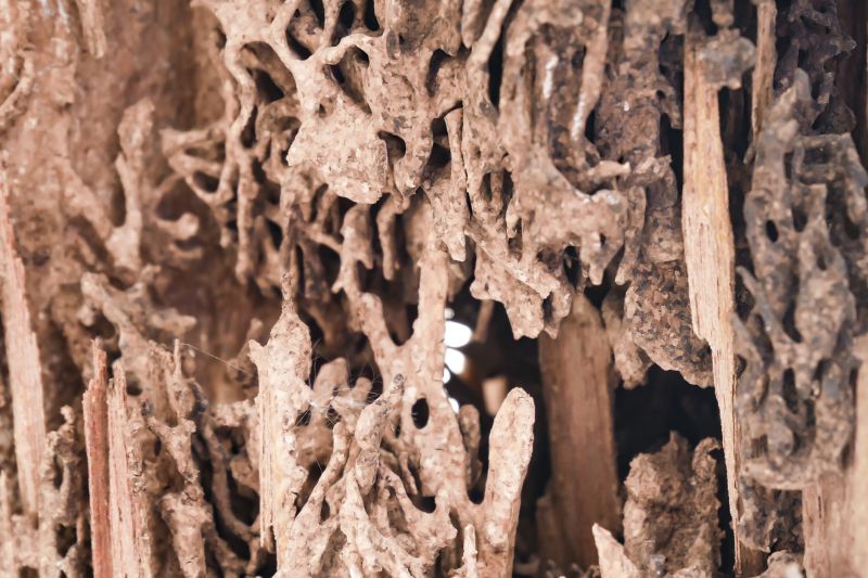 Wood Damage from Termites